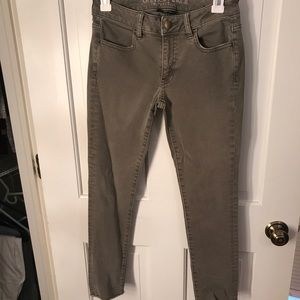 Army green American Eagle jeans